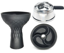 Load image into Gallery viewer, Vortex Style Black Silicone