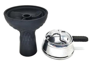 Vortex Style Black Silicone