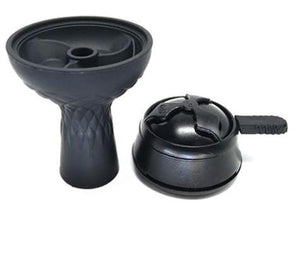 Vortex Style Black Silicone