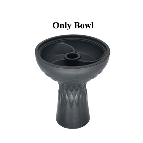 Vortex Style Black Silicone