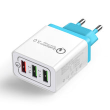 Load image into Gallery viewer, Universal Quick charger with Us plugs